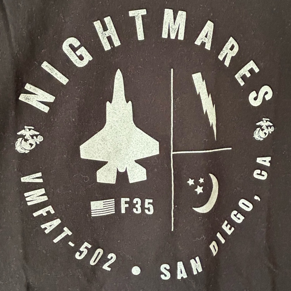 Nightmares VMFAT-502 T-shirt XXL - NWOT